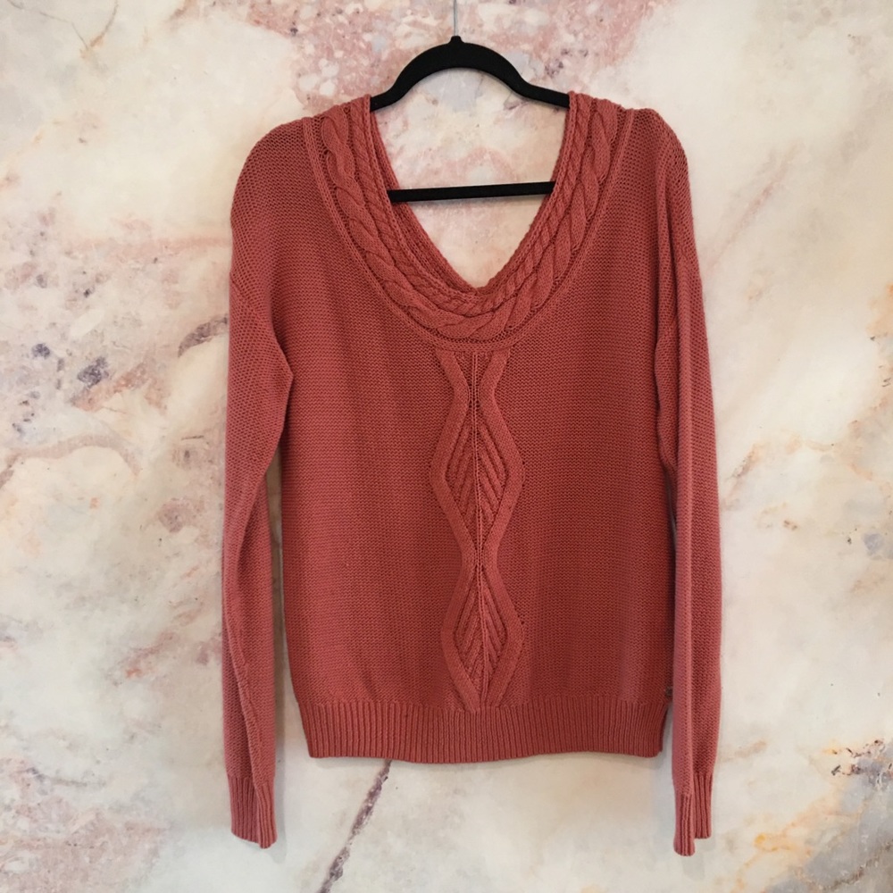 Roxy Summer Sweater in Dusty Pink